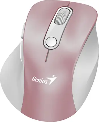 Maus wireless Genius Ergo 9000S Pro, rozë/ i argjendë