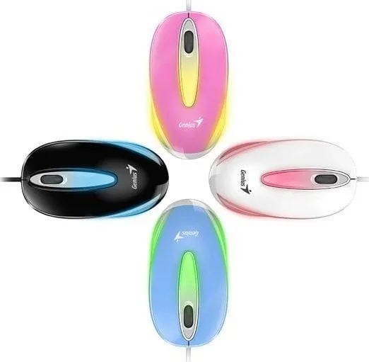Maus Genius DX-Mini, 1000DPI, RGB, i zi - 2