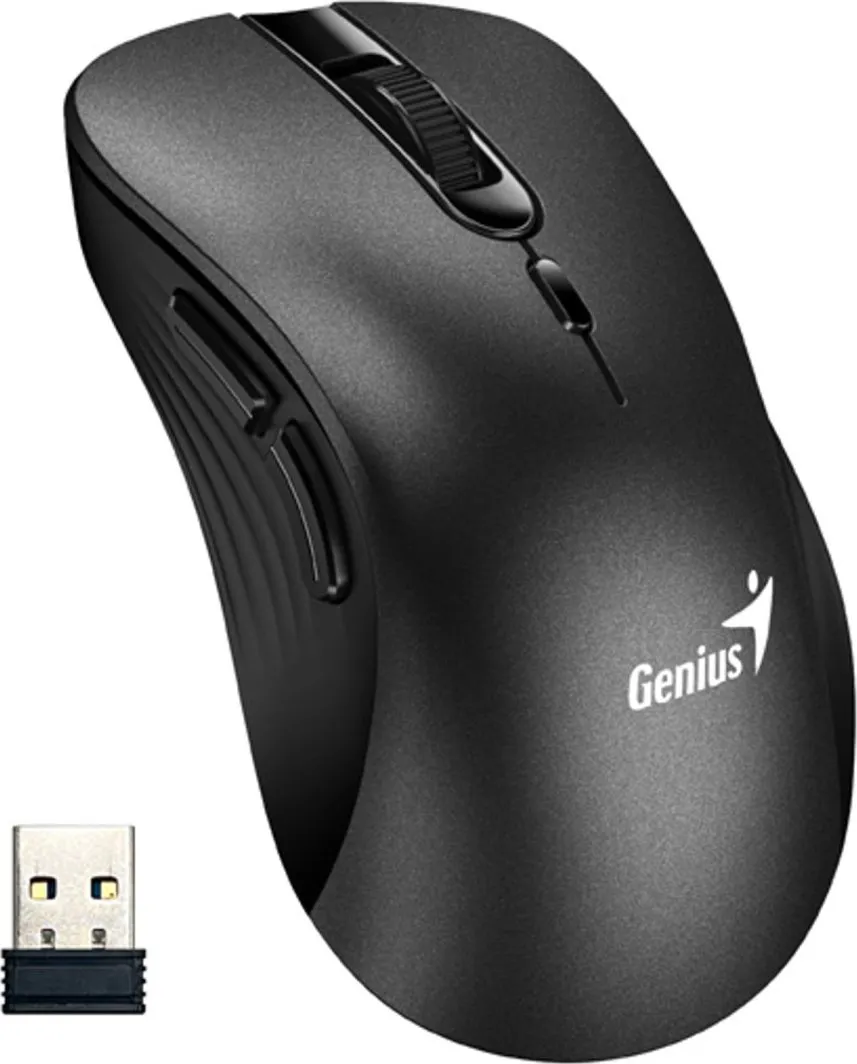 Maus pa kabllo Genius Ergo 8100S, 1600DPI, i zi - 2