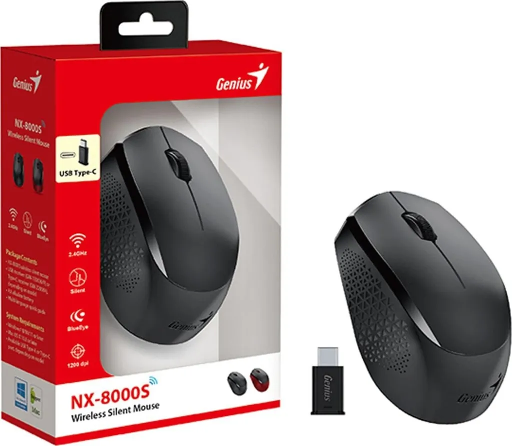 Maus Wireless Genius NX-8000S, i zi - 3