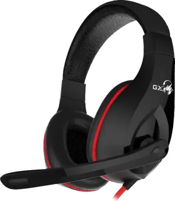 Kufje Genius HS-G560, të zeza/kuqe