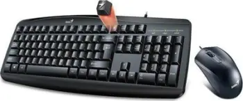 Set tastierë + maus Genius Smart KM-200, të zinj