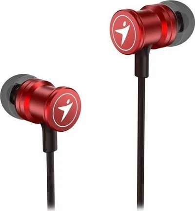 Kufje Genius HS-M316, 3.5mm, të kuqe - 1