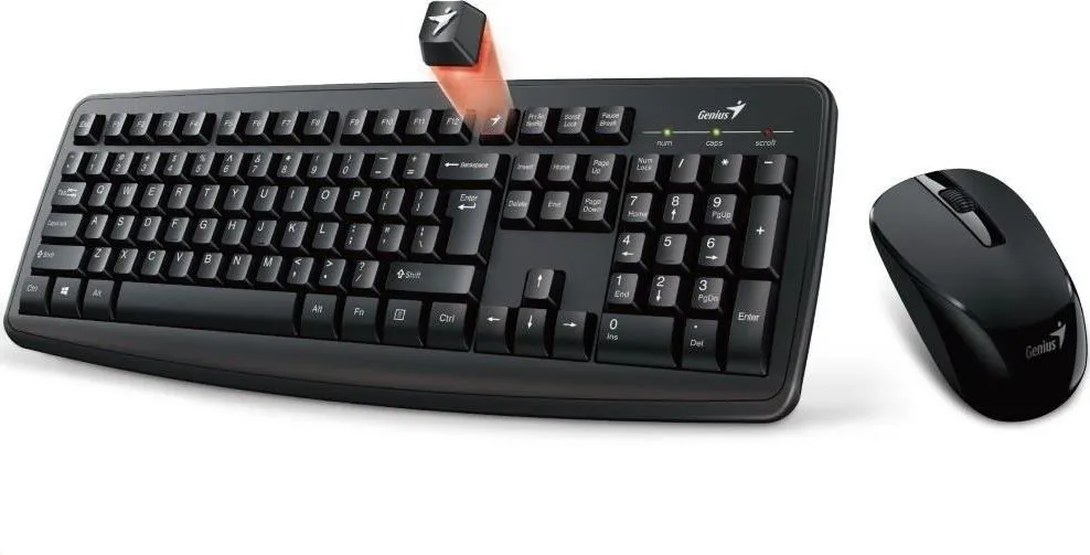 Set tastierë dhe maus Genius Smart KM-8100, i zi - 1