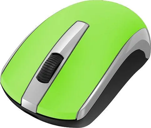 Maus Genius ECO-8100, wireless, USB, i gjelbërt - 2