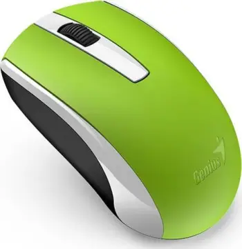 Maus Genius ECO-8100, wireless, USB, i gjelbërt