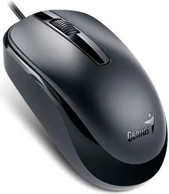 Maus Genius DX-120, me kabllo, USB, i zi