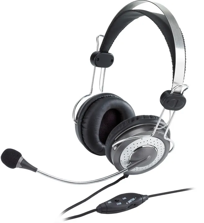 Kufje Genius HS-04SU, të argjendta - 1