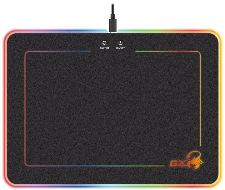 Mauspad Genius GX-Pad 600H RGB, i zi - 1