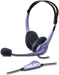 Kufje Genius HS-04S / + Mikrofon / Me Bass vibrim / 3.5mm jack / Vjollcë