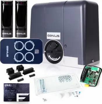 Set automatizimi portë rrëshqitëse Genius Blizzard 900, deri 900kg, 230V