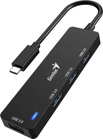 Konvertues USB Genius, USB 3.0, UH-400, i zi