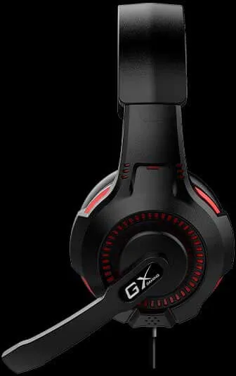 Kufje Genius GX Gaming HS-G600V, të zeza / kuqe - 3