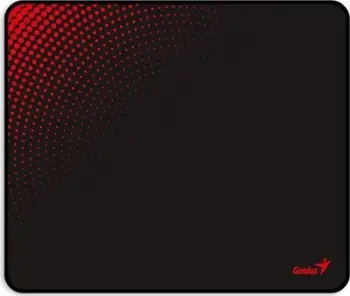 Mousepad Genius G-Pad 230S, material tekstili, 2.5 mm, i zi me të kuqe