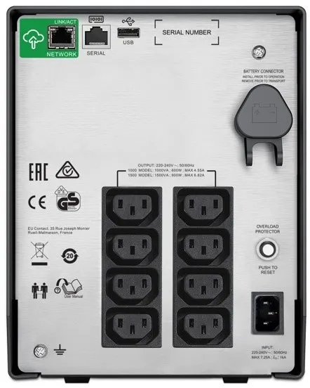 UPS i mençur APC C 1000VA - 3