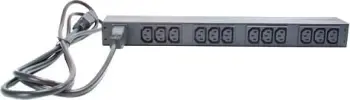 Njësi shpërndarëse energjie APC Rack PDU Basic, 1U, 12x C13, 2.5m, e zezë