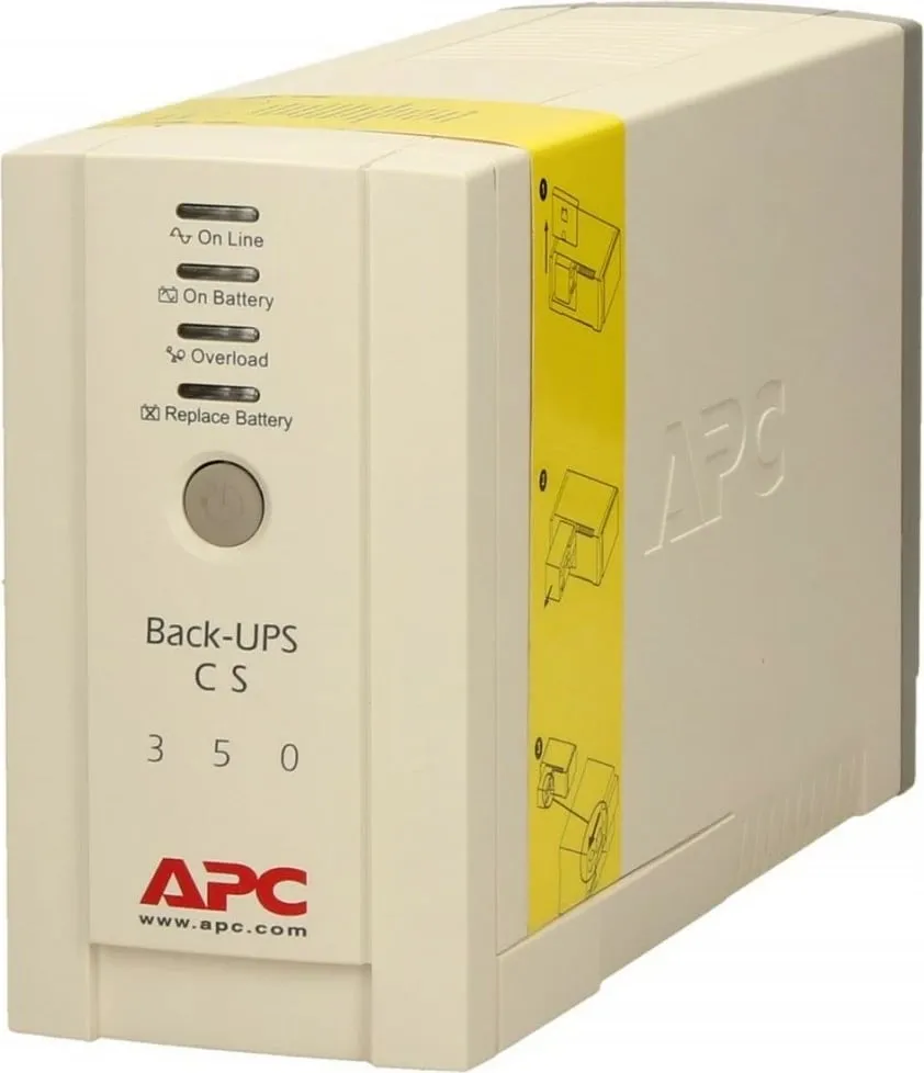 UPS APC Back-UPS CS 350, BK350EI, bezhë - 3