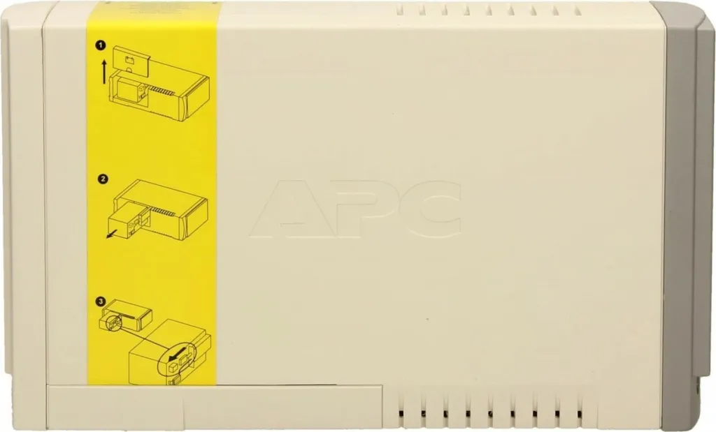 UPS APC Back-UPS CS 350, BK350EI, bezhë - 4
