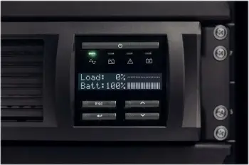 UPS Smart, APC Smart-UPS SMT1000RMI2UC, rack 2U, USB, kohë rezervë 4–9 min, i zi
