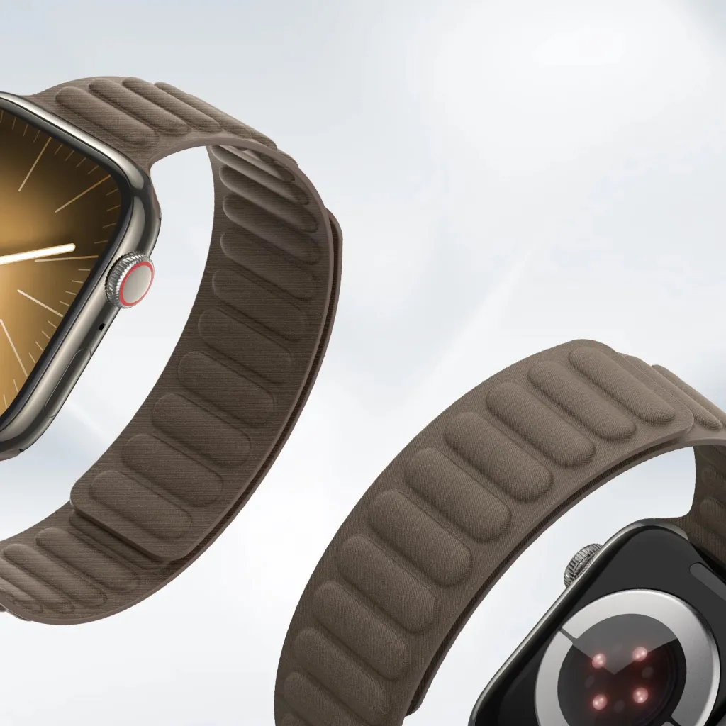 Rrip magnetik për Apple Watch Dux Ducis Strap BL, 38/40/41mm, Gri e errët - 7