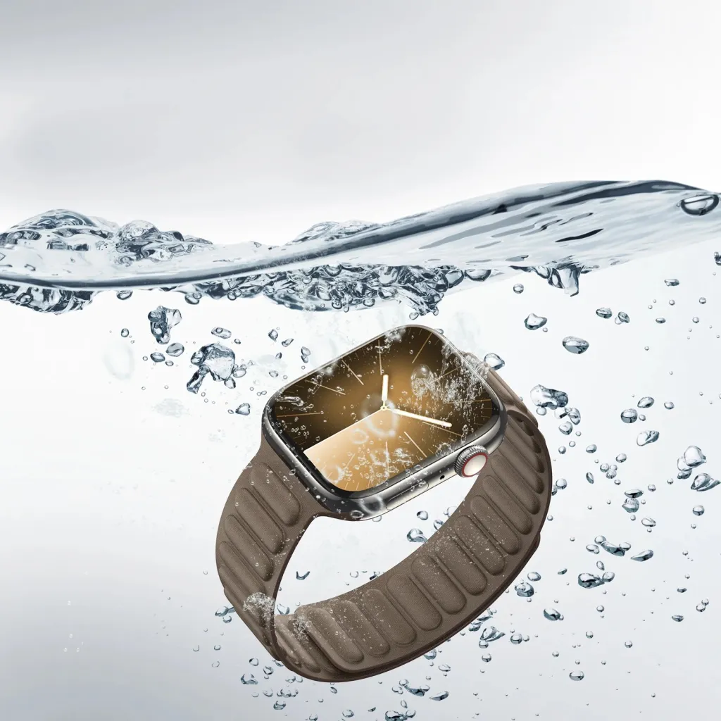 Rrip magnetik për Apple Watch Dux Ducis Strap BL, 38/40/41mm, Gri e errët - 9