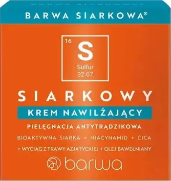 Krem hidratues fytyre Barwa Sulfur 50ml