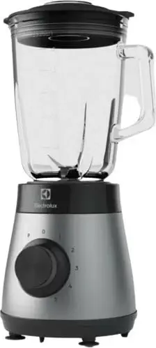Blender Electrolux E4TB1-6ST, 800W, enë qelqi 1.5L, i argjendtë