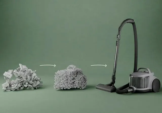 Fshesë Electrolux EL51A2UG pa qese, Gri - 4