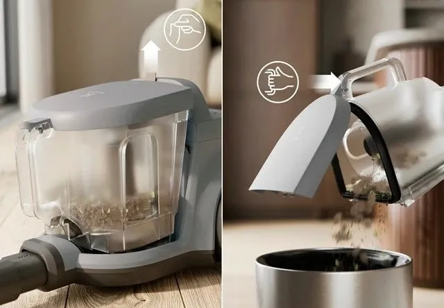 Fshesë Electrolux EL51A2UG pa qese, Gri - 5