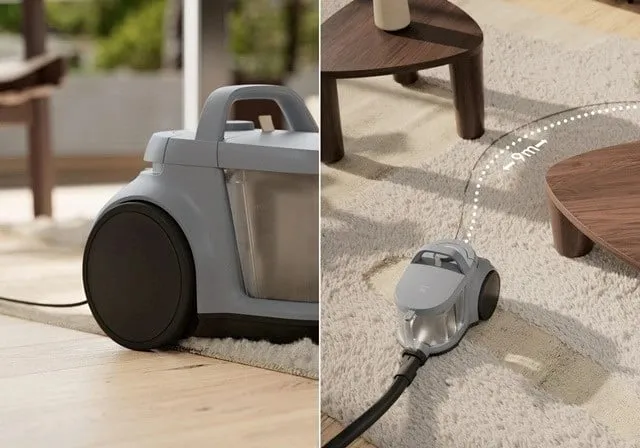 Fshesë Electrolux EL51A2UG pa qese, Gri - 7