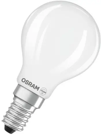 Llambë LED Osram 3.4W E14, dritë e ngrohtë, mini ball