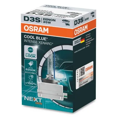 Lampa D3s 12v/24v 35w +150% 6200k Cool Blue Intense ® - 1