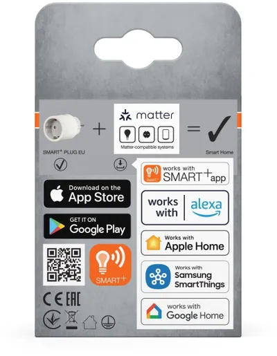 Prizë inteligjente OSRAM Smart+ Radio Socket, WiFi Matter, kontroll përmes aplikacionit, e bardhë - 3