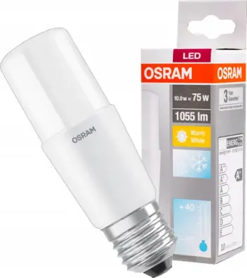 Llambë LED Osram LED STAR E27, 9W 827, dritë e bardhë e ngrohtë