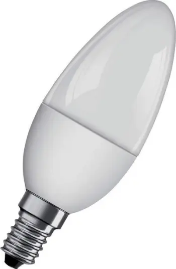 Llambë LED Osram Candle, E14, 5W 470lm, 2700K