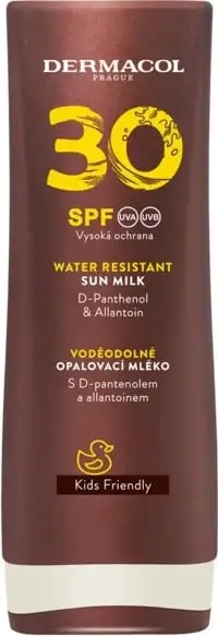 Losion për mbrojtje ndaj diellit Dermacol Water Resistant Sun Milk SPF 30, 200 ml