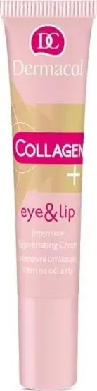 Krem për sy dhe buzë Dermacol Collagen Plus Eye & Lip Intensive Rejuvenating Cream për femra 15ml