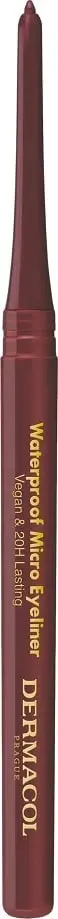 Laps për sy Dermacol Micro Eyeliner Waterproof, 0.35 g, kafe