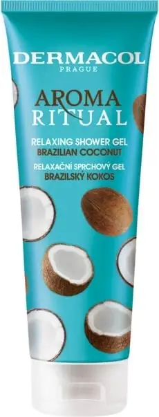 Xhel dushi Dermacol Brazilian Coconut Aroma Ritual, 250 ml