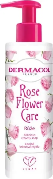 Sapun i lëngshëm krem për duar Dermacol Rose Flower, 250 ml