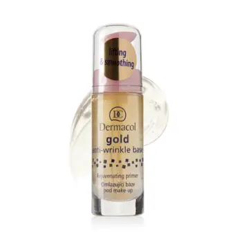 Bazë për grim Dermacol Gold Gold Anti-Wrinkle, 20ml