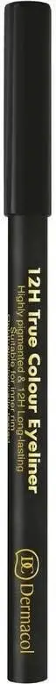 Eyeliner Dermacol 12H True Colour Long-lasting Pencil Black 2g