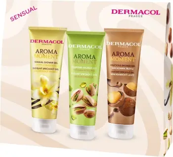 Set Dermacol Aroma Moment, xhel dushi 3 x 250 ml