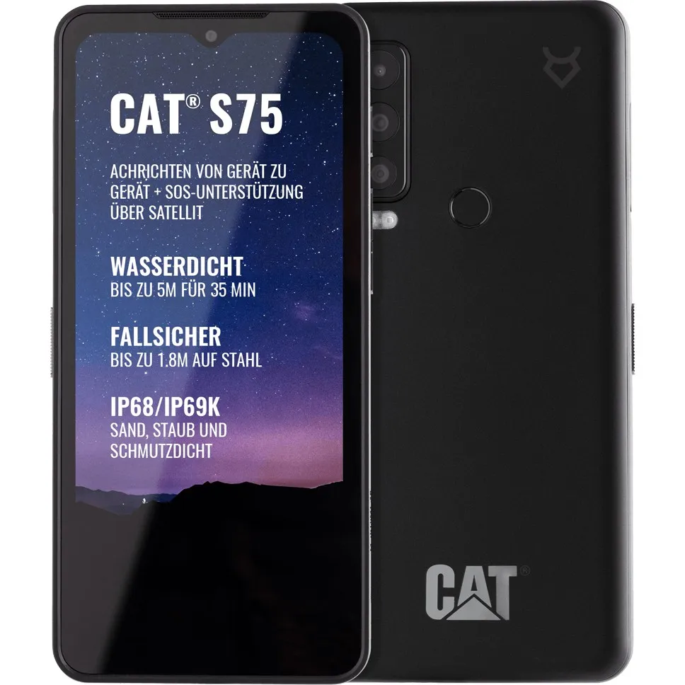 Celular CAT S75 5G, 6.6", 128GB, 6GB RAM, i zi - 1
