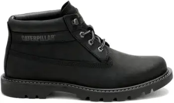 Çizme outdoor CAT Footwear Colorado 2.0 Chukka P726363, lëkurë, taban i fortë, të zeza
