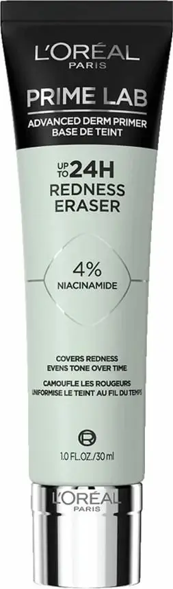 Primer L'Oreal 24H Redness Eraser + 4% Niacinamide, 30 ml