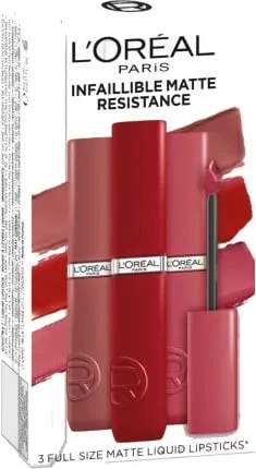 Set për buzë L'Oréal Paris Infallible Matte Resistance - 1
