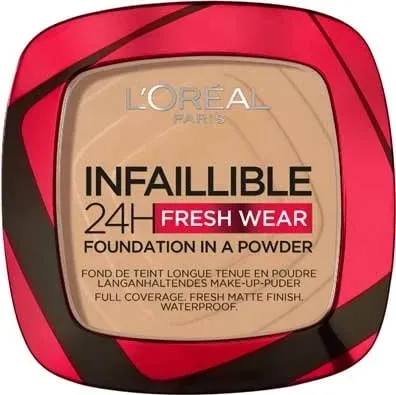 Pudër e ngurtë L'Oreal Infaillible 24H, 040 Cashmere, 9 g - 1