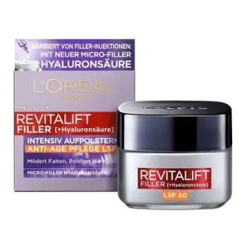 Krem dite L’Oreal Revitalift Filler Anti-Age, LSF 50, 50 ml