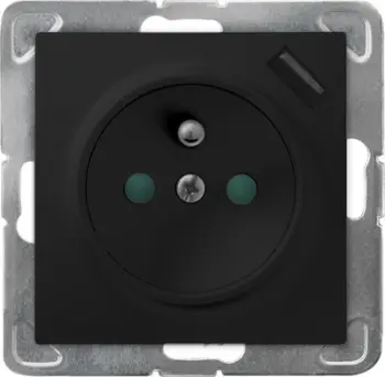 Prizë Ospel IMPRESJA GP-1YZPUSB/m/33, me tokëzim, me karikues USB, black metallic